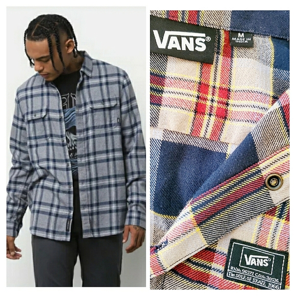 vans tradewinds flannel